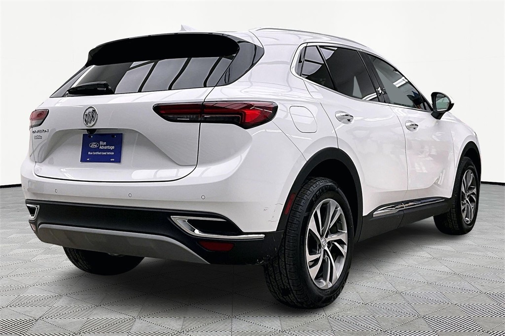 Certified 2022 Buick Envision Essence with VIN LRBFZNR42ND140018 for sale in Kansas City