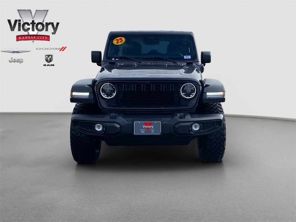 Used 2025 Jeep Wrangler 4xe Willys 4XE with VIN 1C4RJXN60SW584152 for sale in Kansas City