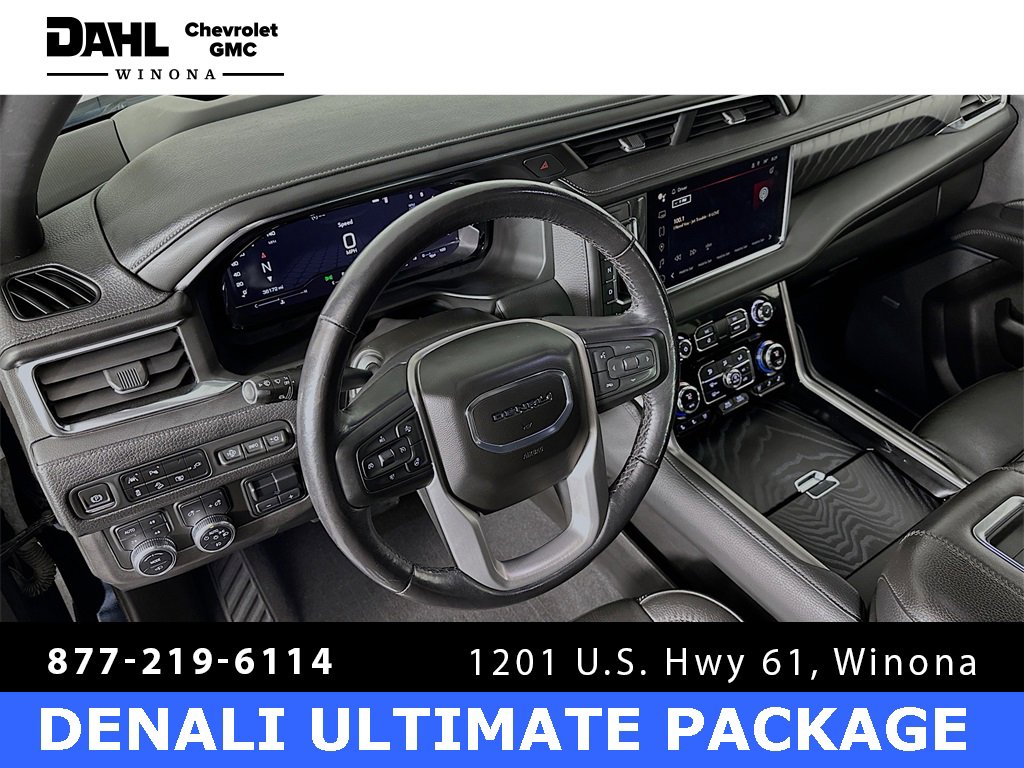 Used 2022 GMC Yukon XL Denali with VIN 1GKS2JKL6NR127357 for sale in Winona, Minnesota