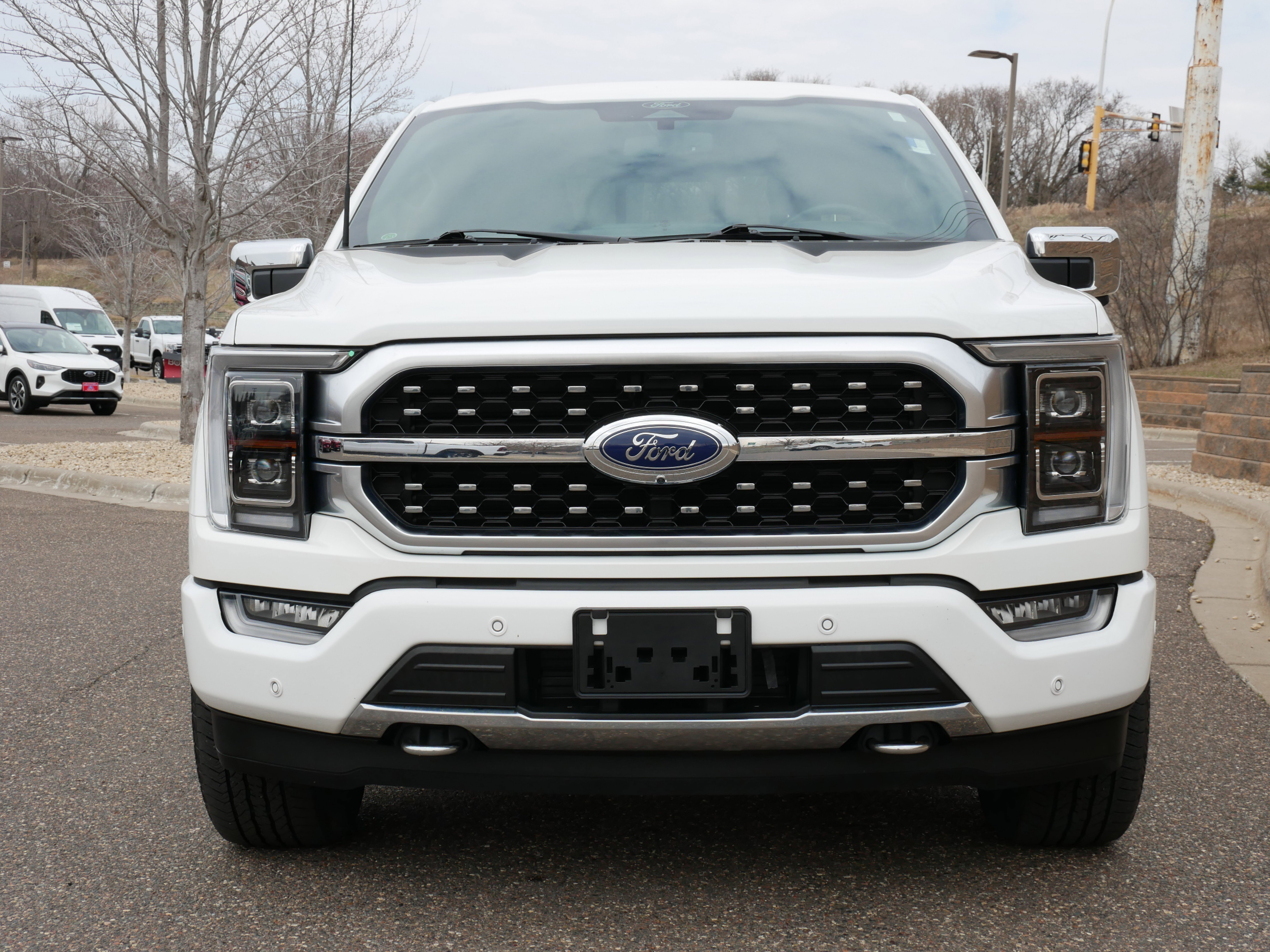 Certified 2022 Ford F-150 Platinum with VIN 1FTFW1E83NFB56261 for sale in Eden Prairie, Minnesota
