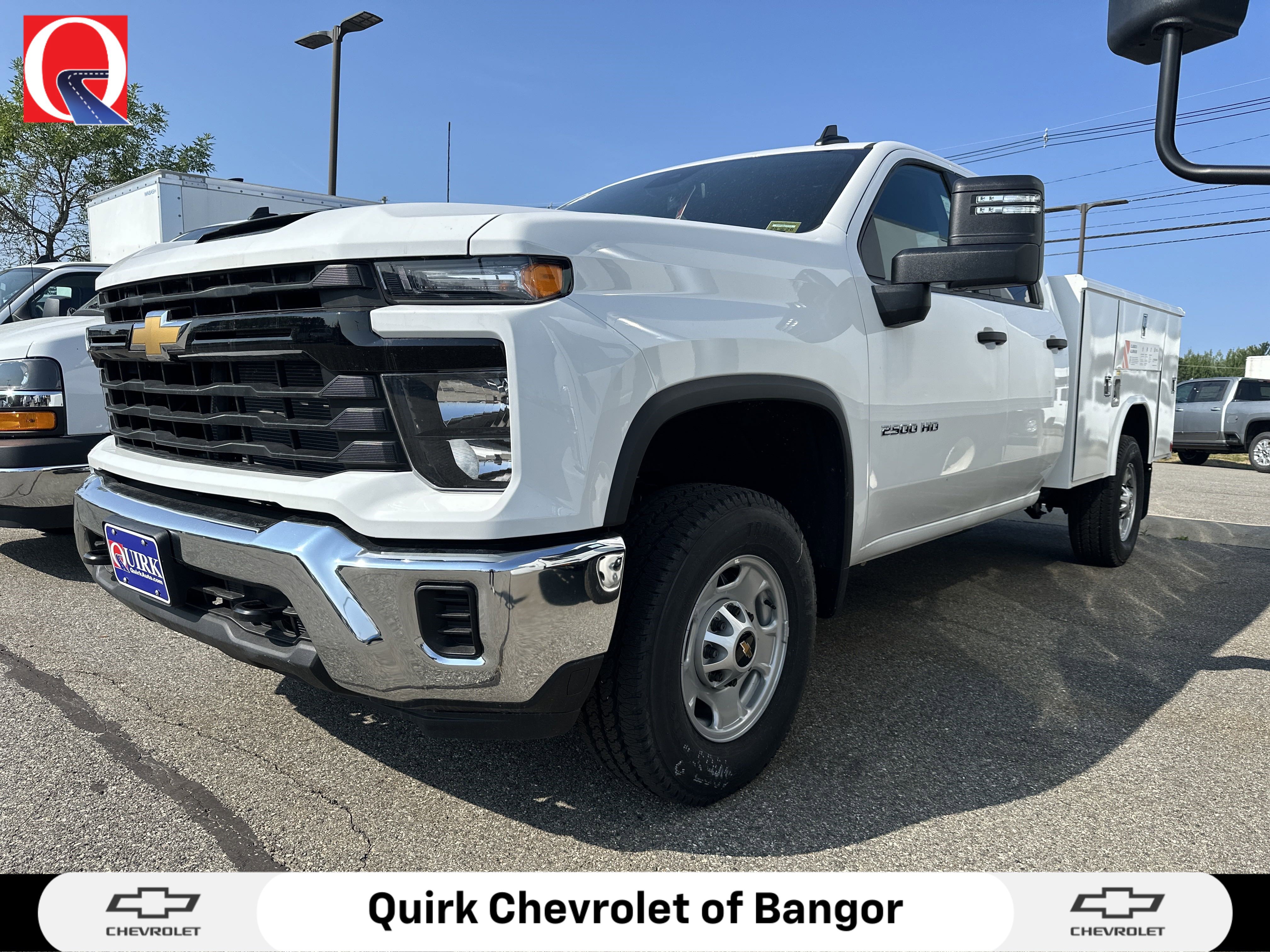 New 2025 Chevrolet Silverado 2500 HD Work Truck With Reading Aluminum Service Body