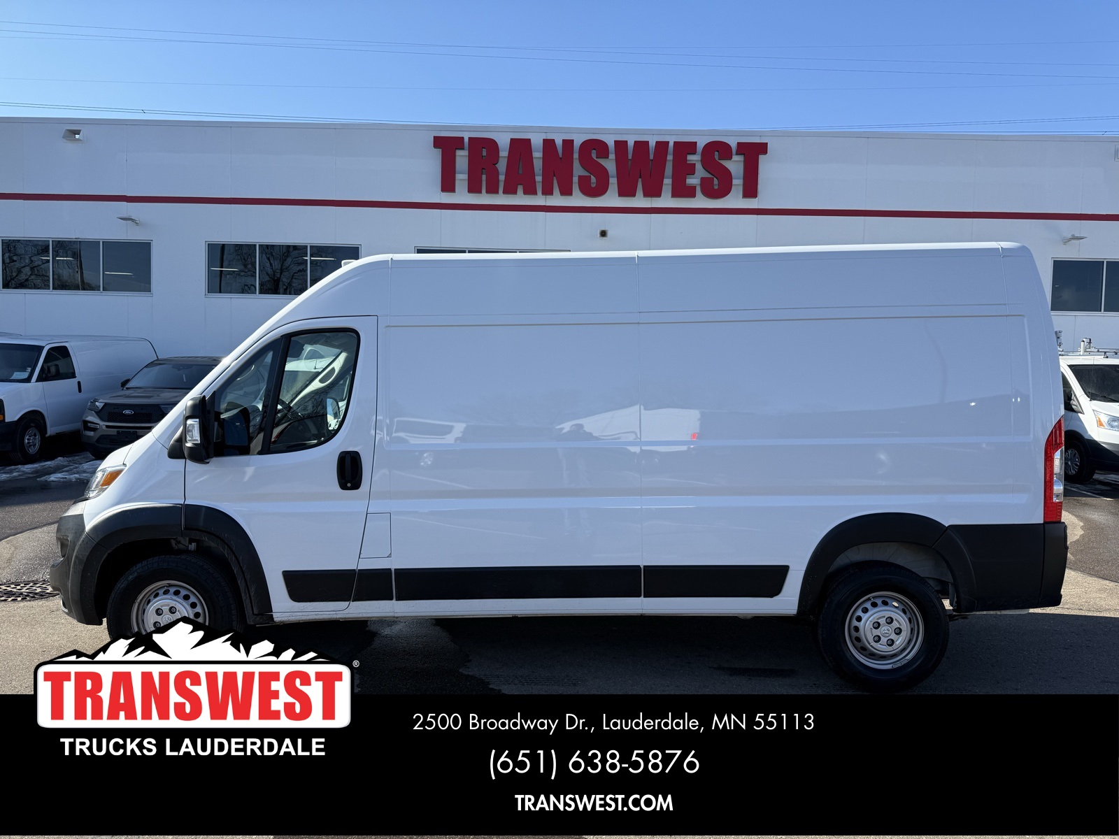 Used 2025 RAM ProMaster Cargo Van Base with VIN 3C6LRVDG6SE504688 for sale in Minneapolis, Minnesota