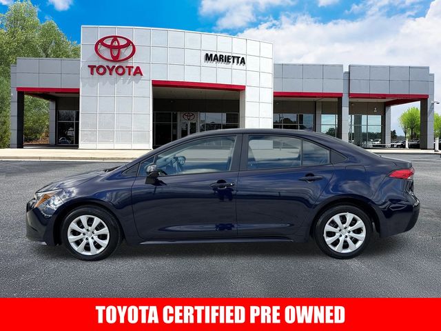 Certified 2025 Toyota Corolla LE with VIN 5YFB4MDEXSP262370 for sale in Northfield, Minnesota