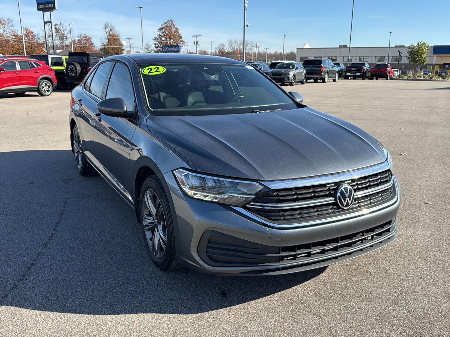 Used 2022 Volkswagen Jetta SE with VIN 3VW7M7BU1NM030203 for sale in Corydon, IN