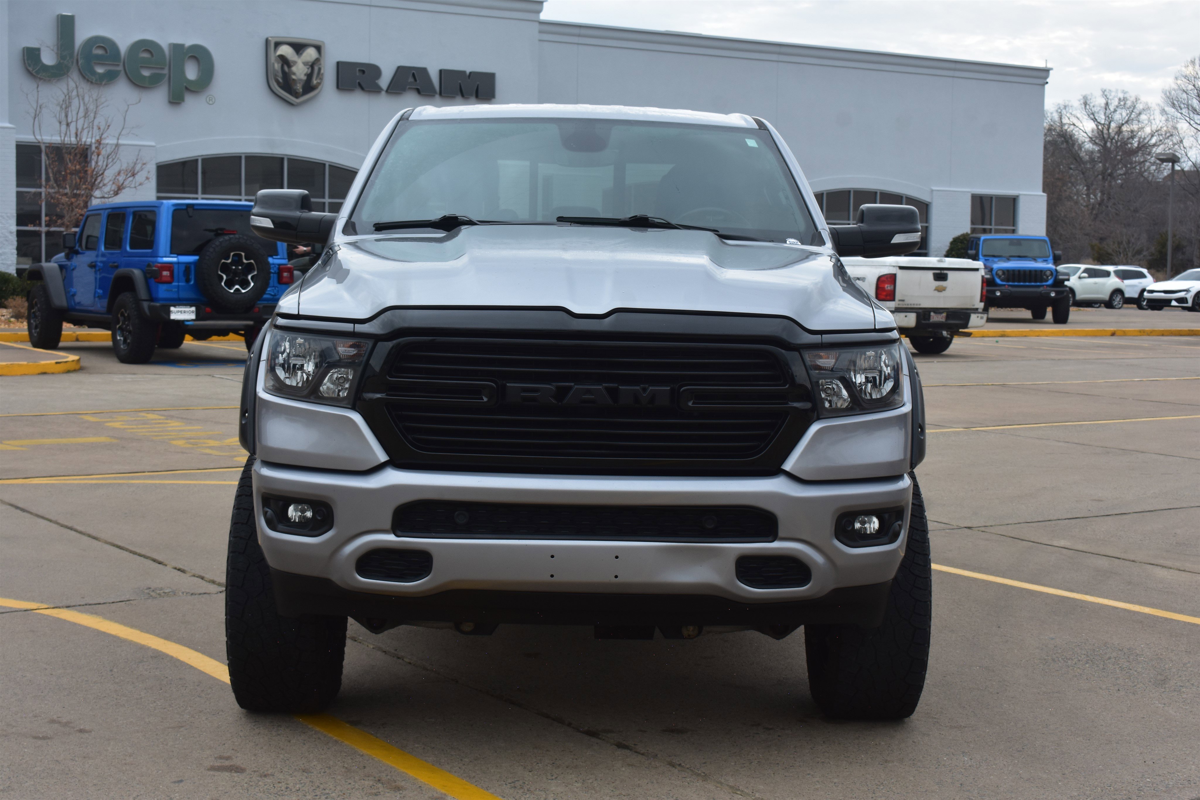 Used 2021 RAM Ram 1500 Pickup Big Horn/Lone Star with VIN 1C6SRFFT8MN650875 for sale in Little Rock