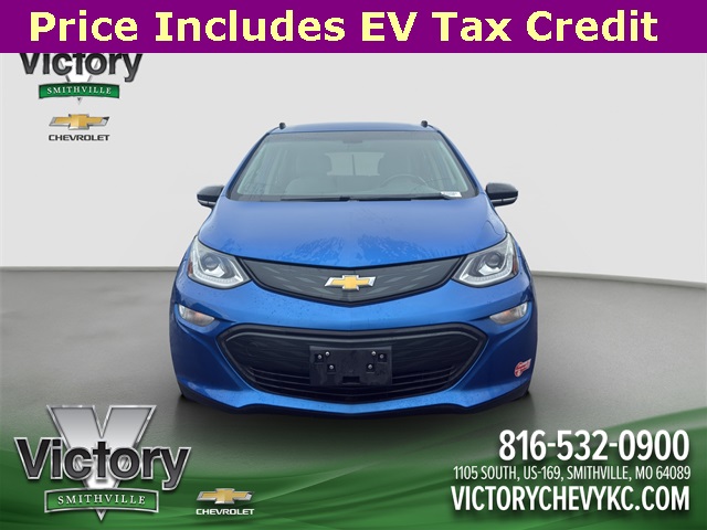 Used 2017 Chevrolet Bolt EV LT with VIN 1G1FW6S06H4137501 for sale in Smithville, MO