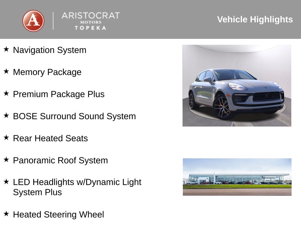 Used 2023 Porsche Macan S with VIN WP1AG2A54PLB38332 for sale in Kansas City