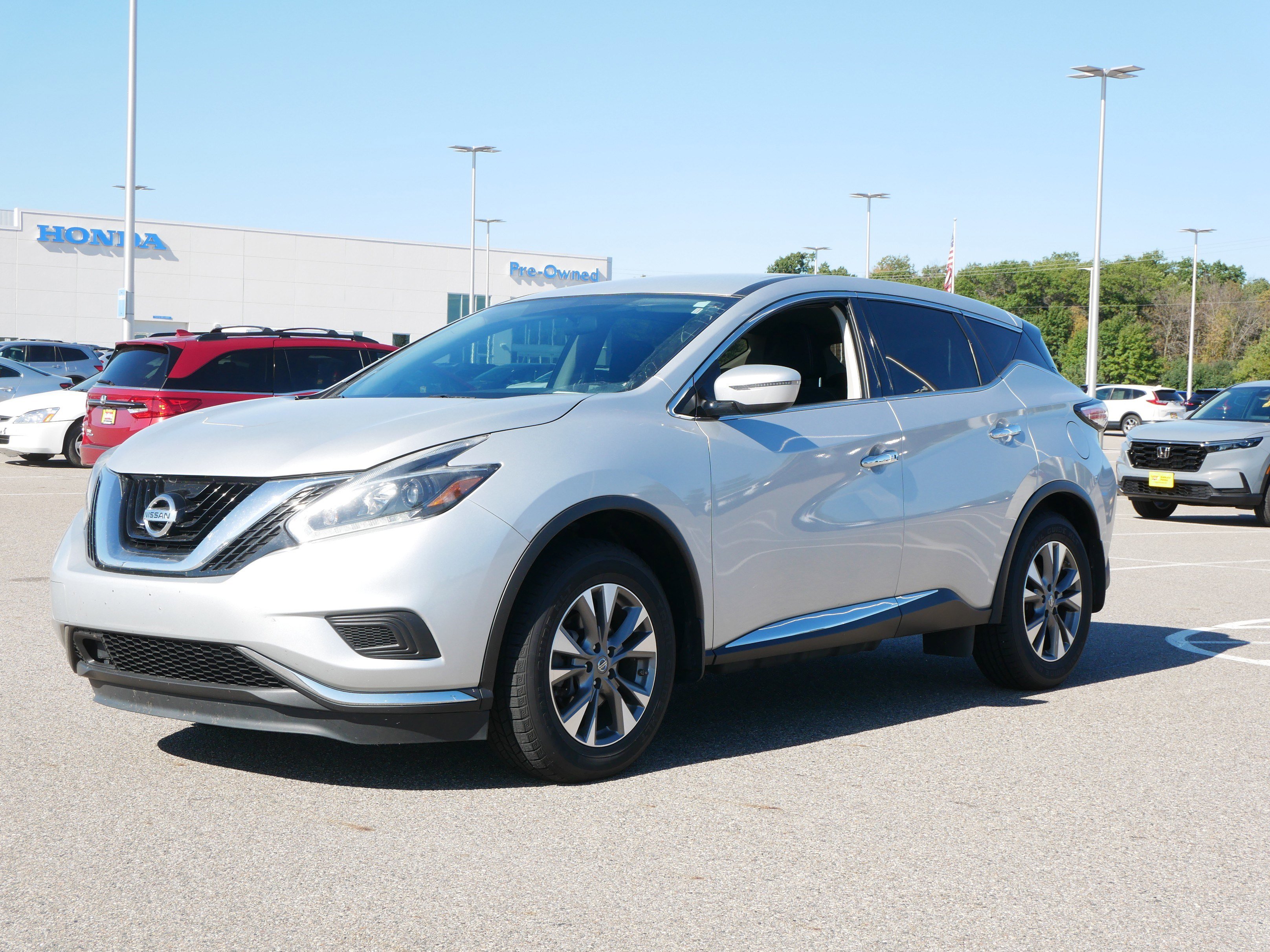 Used 2018 Nissan Murano S with VIN 5N1AZ2MH7JN139810 for sale in Waite Park, Minnesota