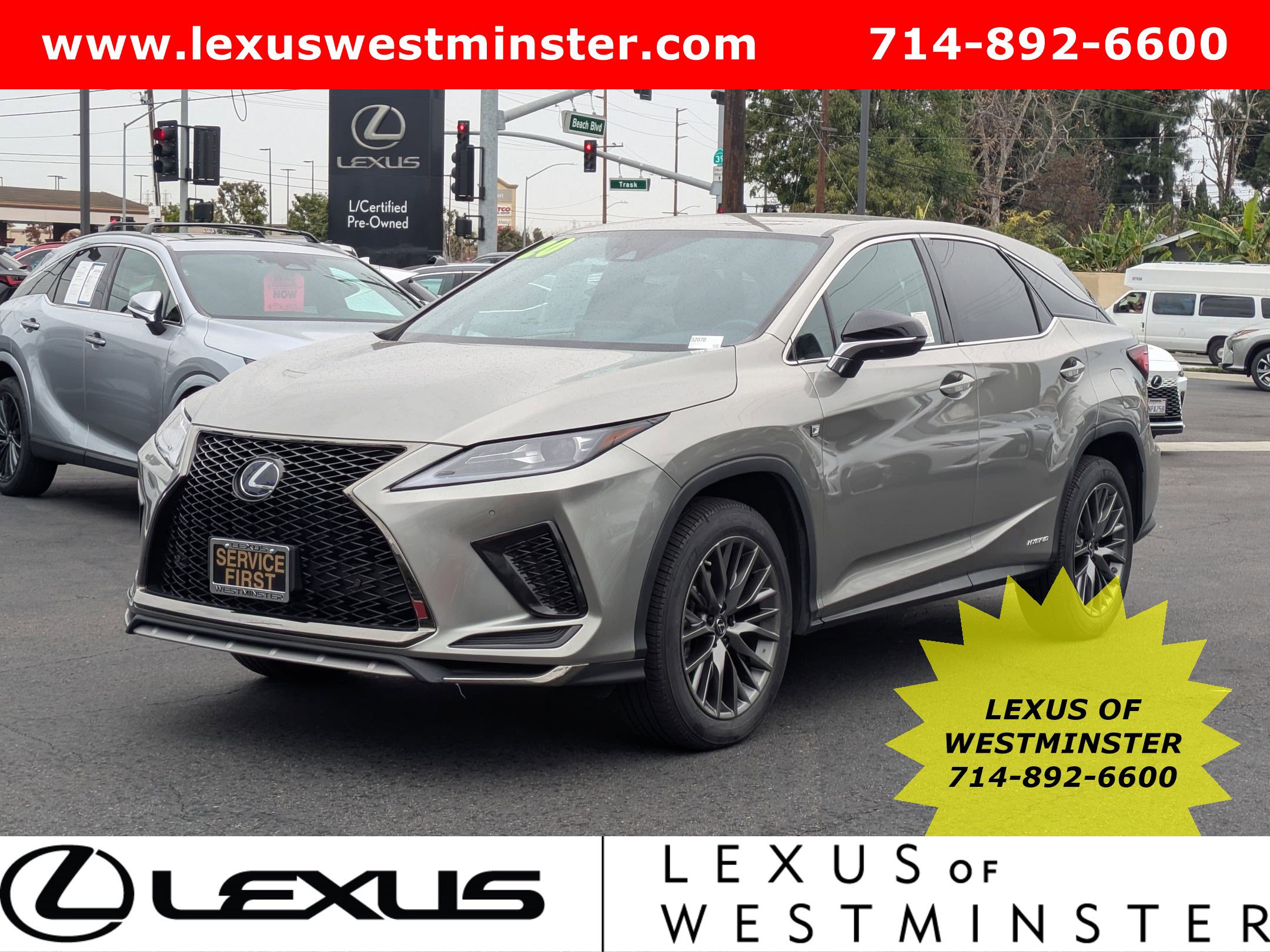 2020 Lexus RX Hybrid 450h F SPORT's photo