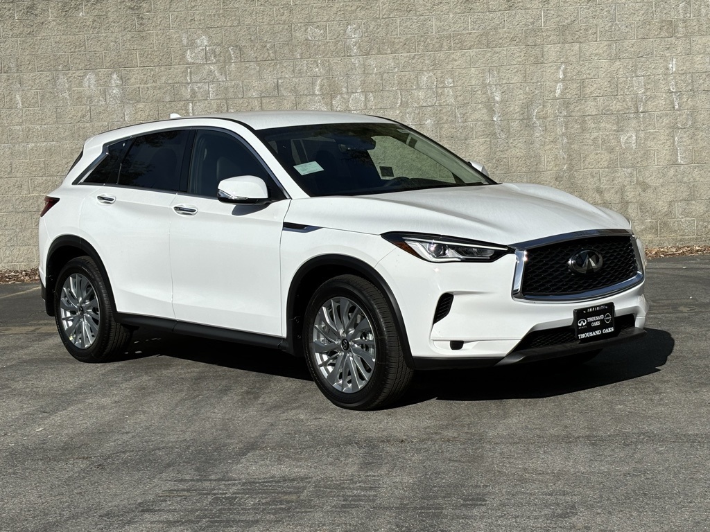 New 2025 LUNAR WHITE INFINITI PURE AWD image 1