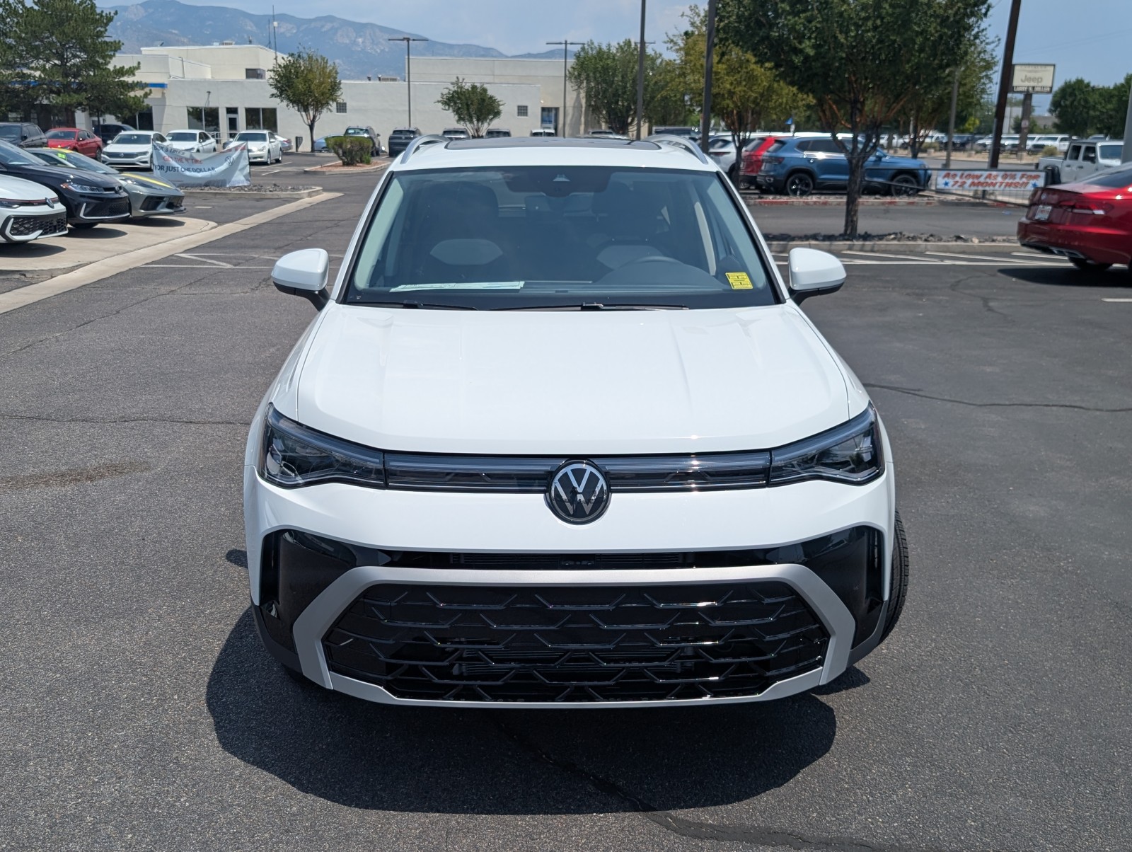 New 2025 Pure White Volkswagen SEL image 3