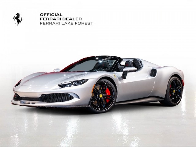 FERRARI 60TH ANNIVERSARY シルバー Certified Pre-Owned 2023 Ferrari 296 GTS 2D Convertible in Lake