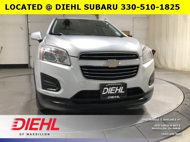Used 2016 Chevrolet Trax LS with VIN KL7CJNSB0GB694805 for sale in Massillon, OH