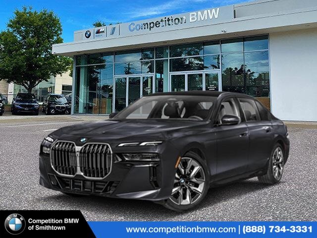 New 2025 Black BMW 740i xDrive image 1
