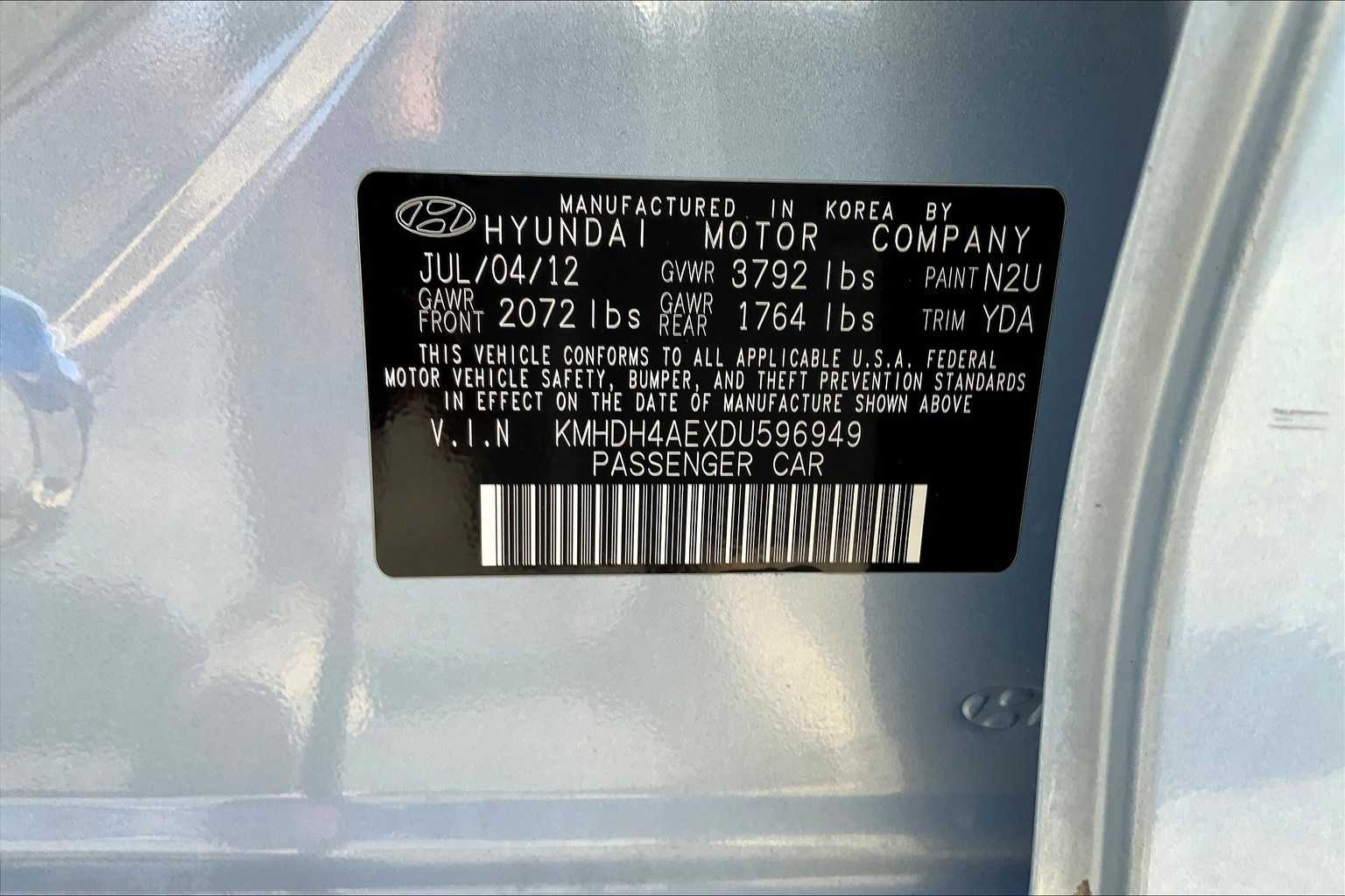 2013 Hyundai Elantra GLS photo 28
