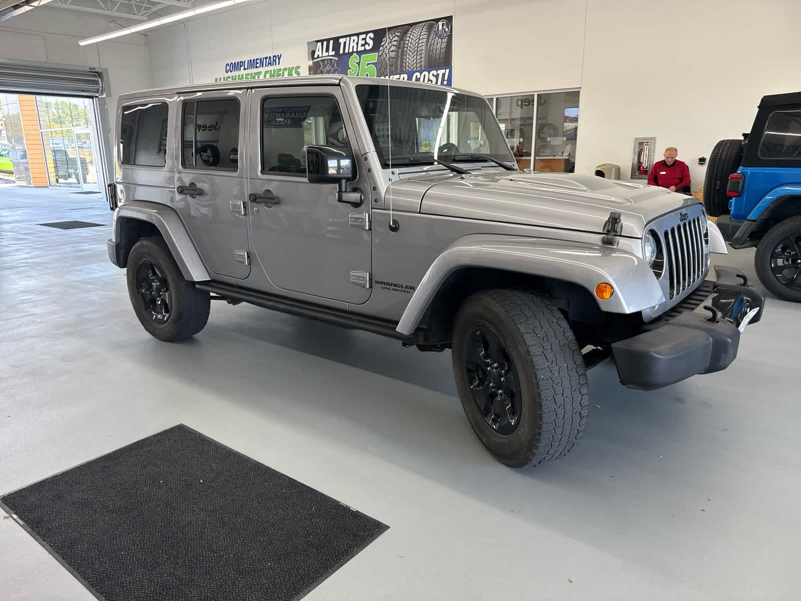Used 2015 Jeep Wrangler Unlimited Altitude with VIN 1C4HJWEGXFL746407 for sale in Kansas City