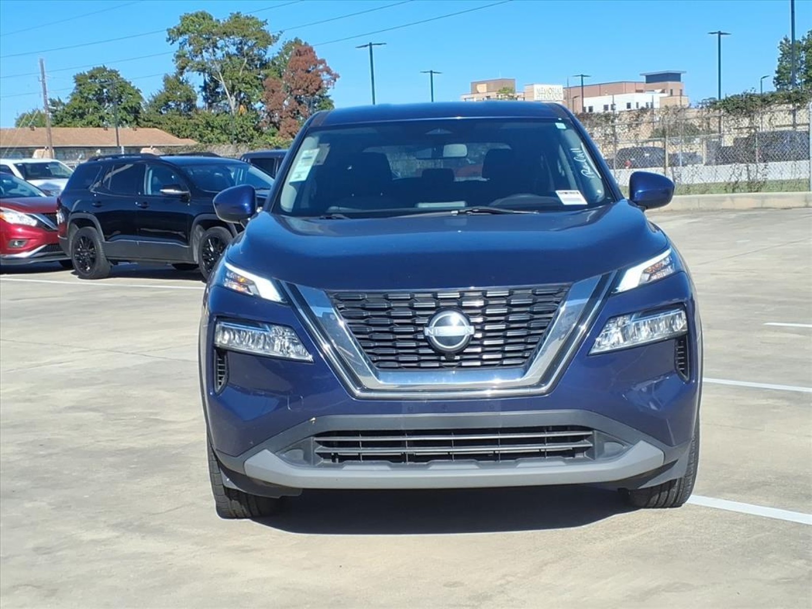 2023 Nissan Rogue SV Blue at Sterling McCall Nissan