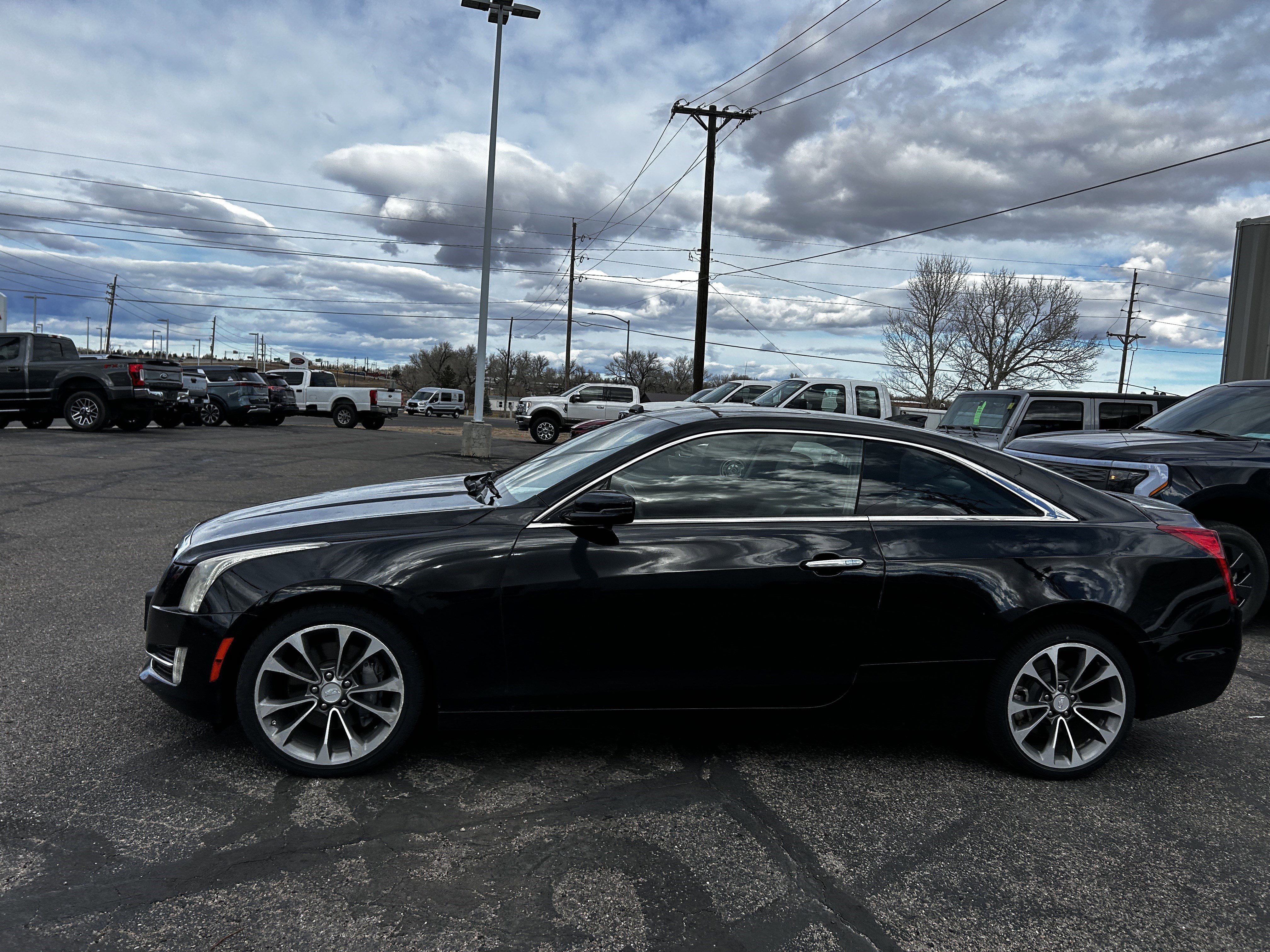 Used 2016 Cadillac ATS Coupe Luxury Collection with VIN 1G6AH1RX2G0118776 for sale in Cheyenne, WY