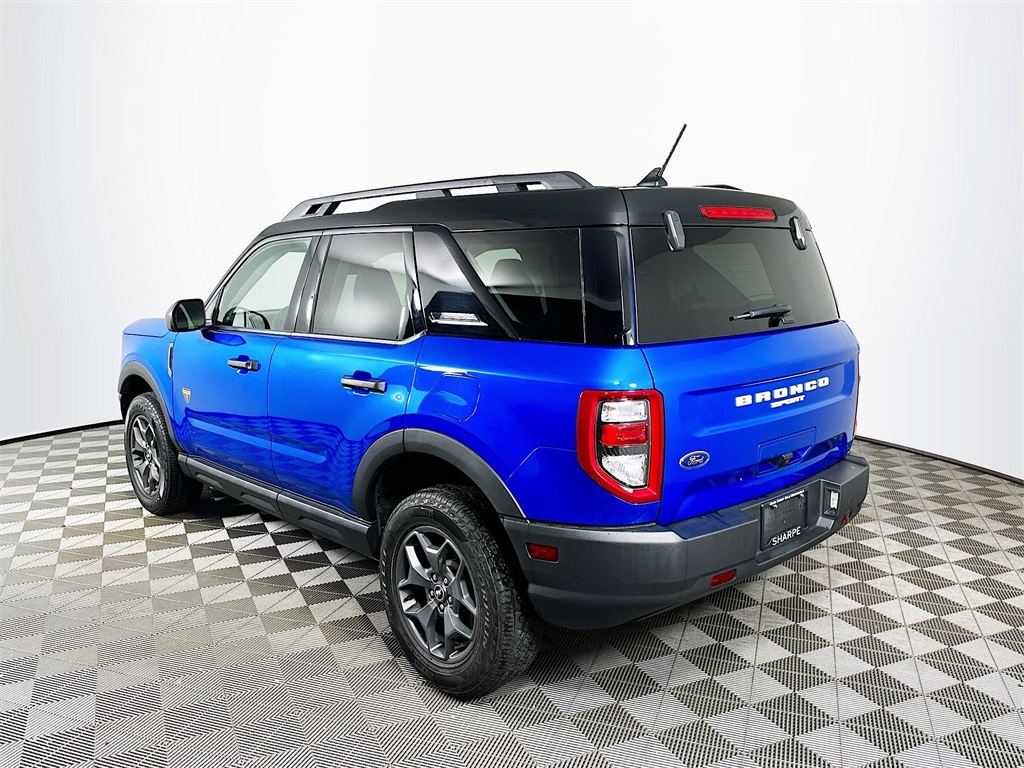 Used 2022 Velocity Blue Metallic Ford Badlands image 7