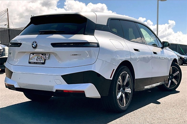 Used 2025 BMW iX 50 with VIN WB523CF02SCS18673 for sale in Kailua-Kona, HI
