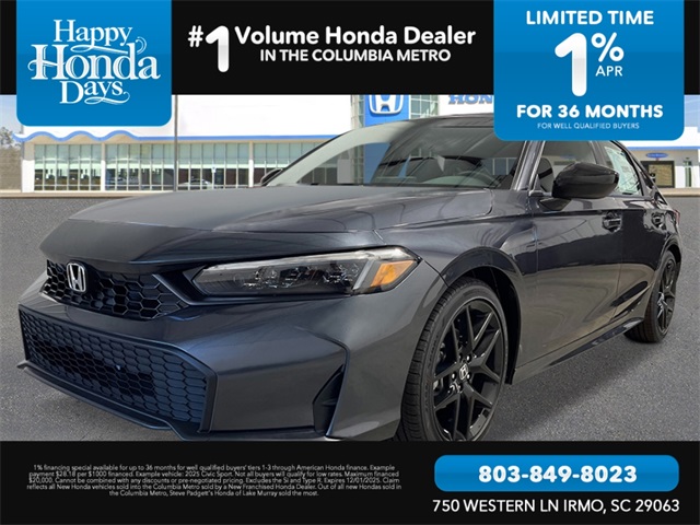 2026 Honda Civic Sport's photo