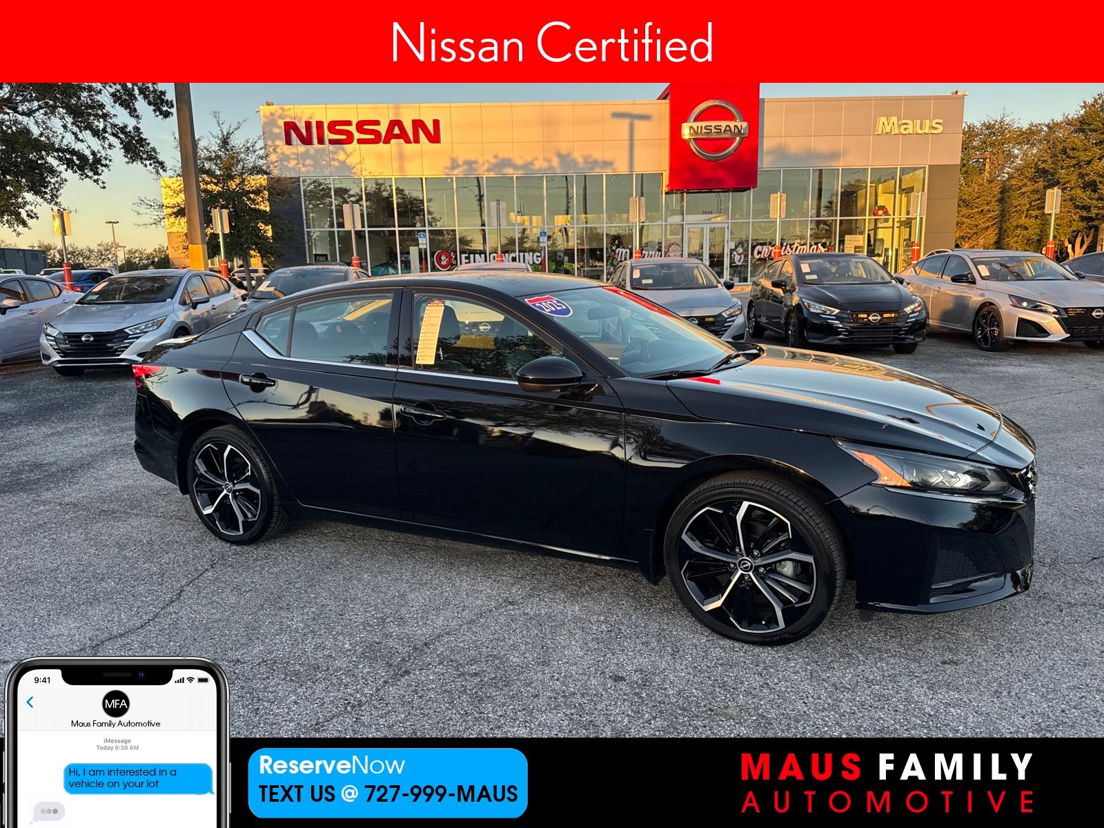 2025 Nissan Altima SR