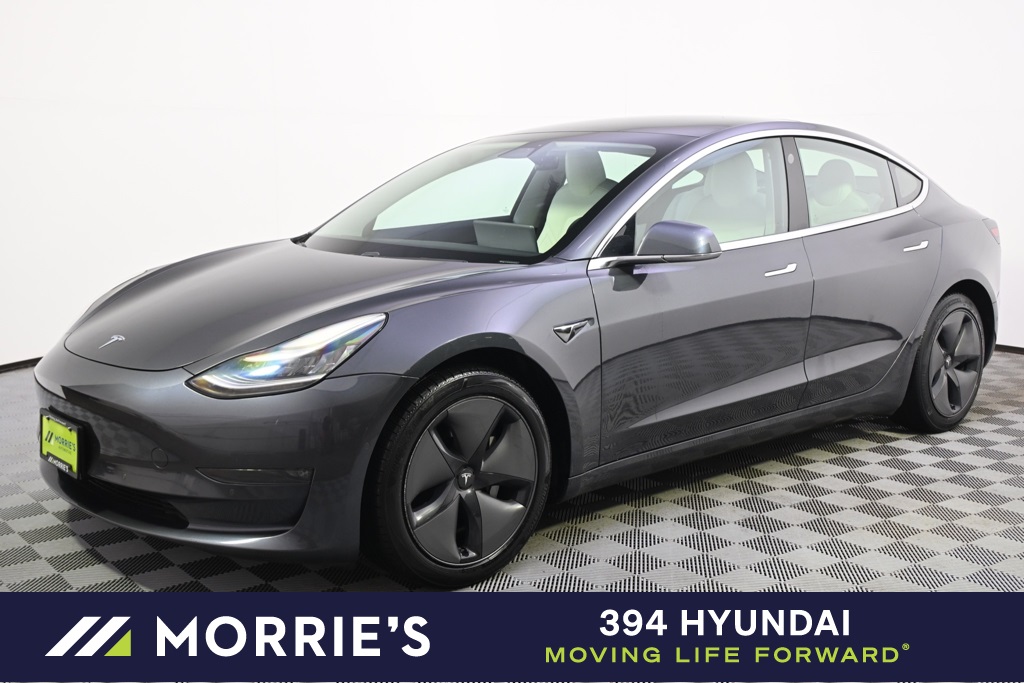Used 2019 Tesla Model 3 Base with VIN 5YJ3E1EB3KF195241 for sale in St. Louis Park, MN