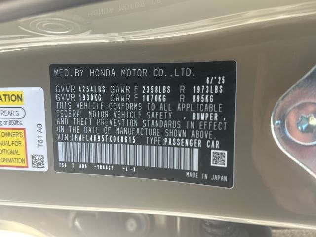 2026 Honda Civic Hatchback Hybrid Sport Touring photo 27