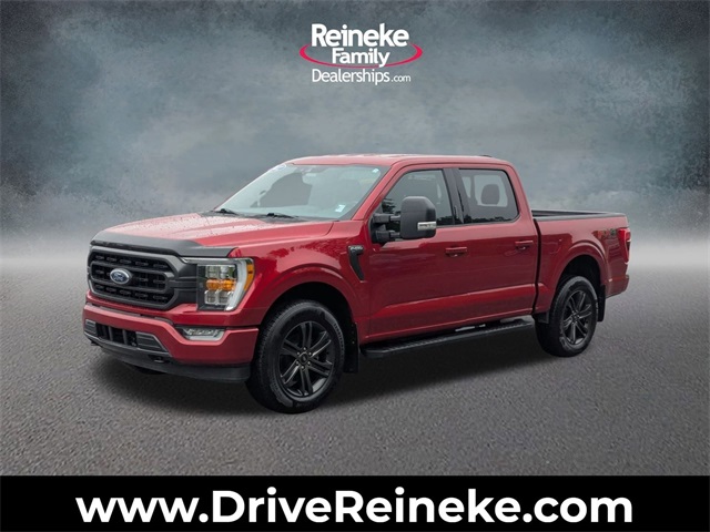 Used 2022 Red Ford XLT image 1