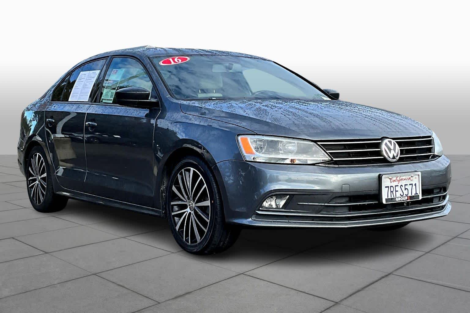 Used 2016 Volkswagen Jetta Sport with VIN 3VWD17AJXGM294848 for sale in Folsom, CA