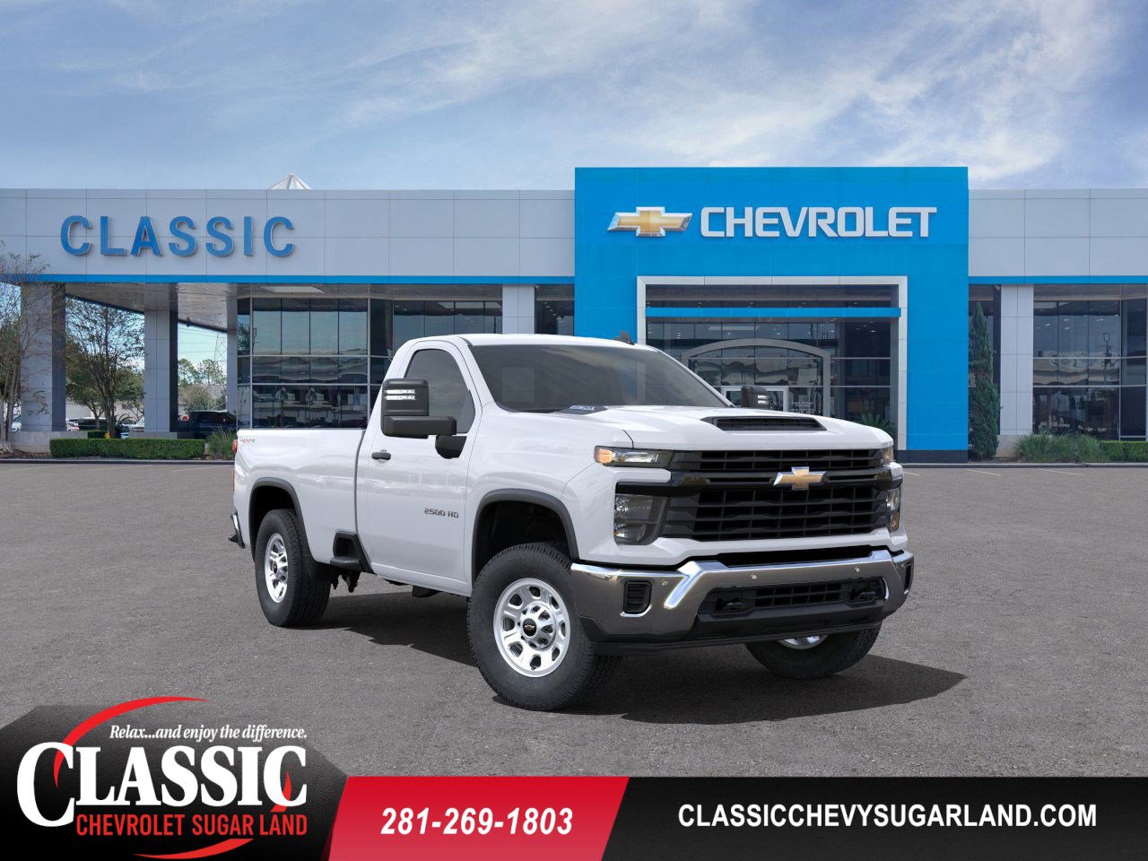 2025 Chevrolet Silverado 2500 HD WT White at Classic Elite Chevrolet Hwy 6