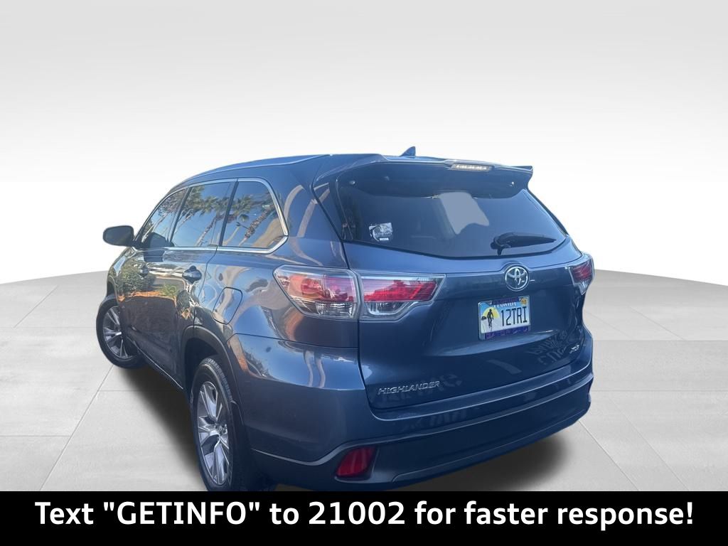 2015 Toyota Highlander XLE photo 4