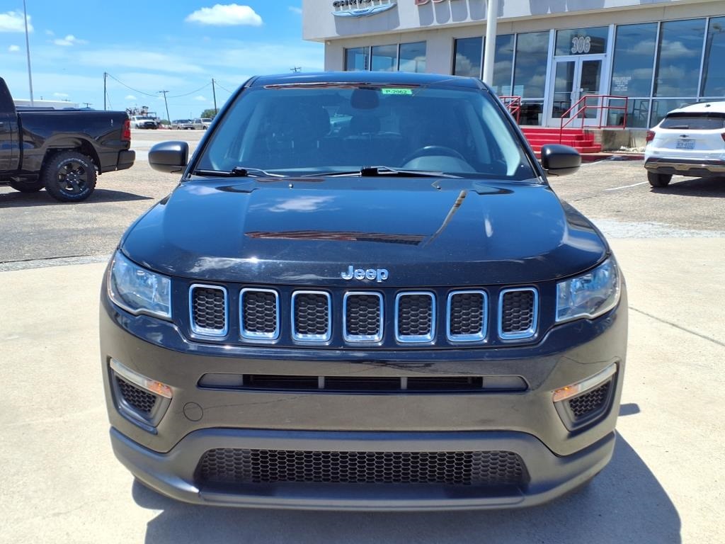 Used 2021 Jeep Compass Sport with VIN 3C4NJCAB0MT572201 for sale in Hillsboro, TX