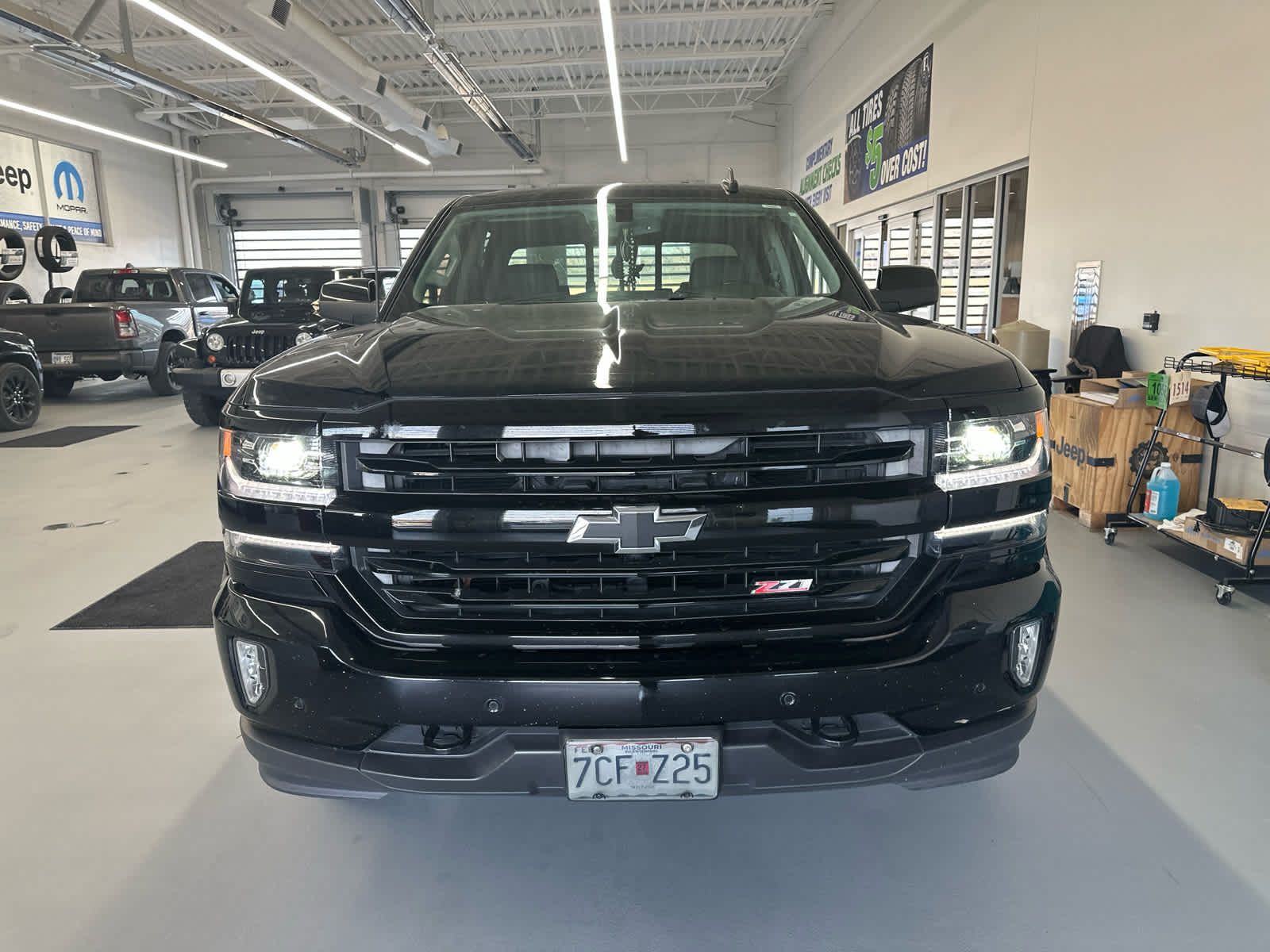 Used 2017 Chevrolet Silverado 1500 LTZ Z71 with VIN 3GCUKSEC6HG233236 for sale in Kansas City