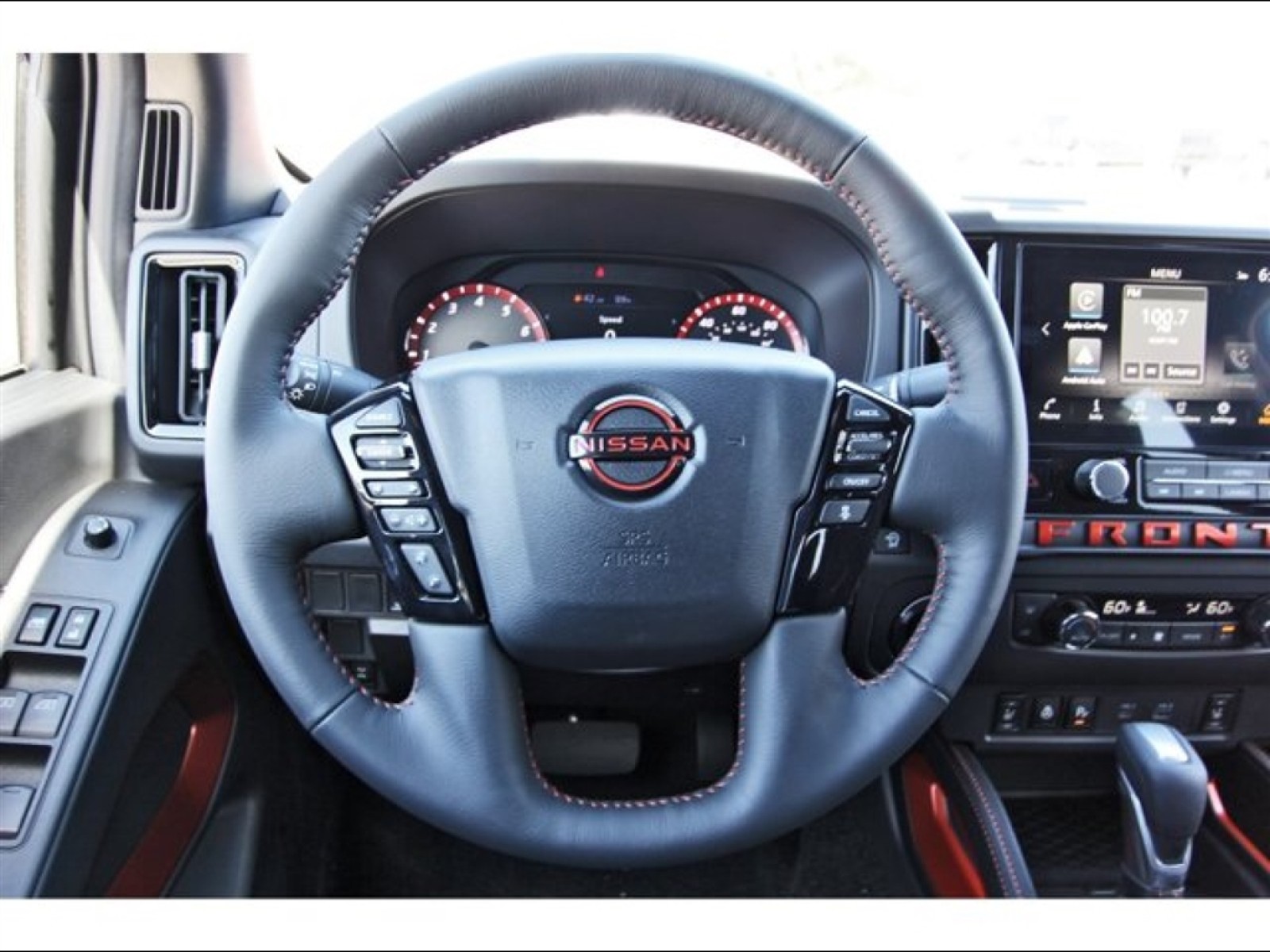 2026 Nissan Frontier Crew Cab PRO-4X® Red at Robbins Nissan