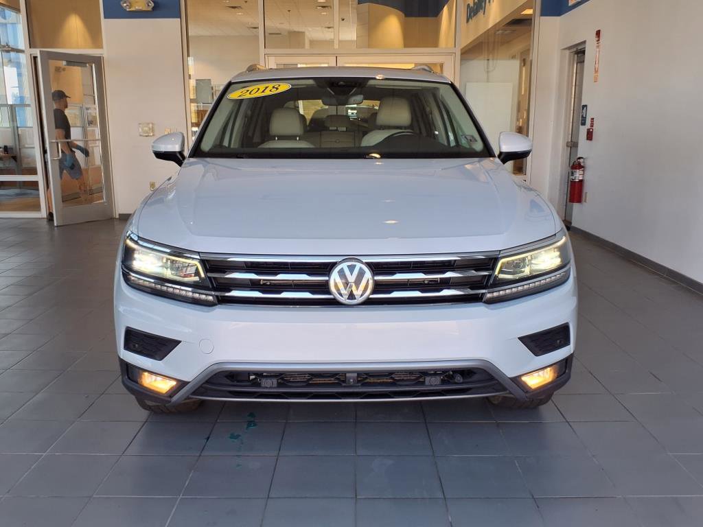 Used 2018 Volkswagen Tiguan SEL Premium with VIN 3VV4B7AX9JM123599 for sale in Indiana, PA