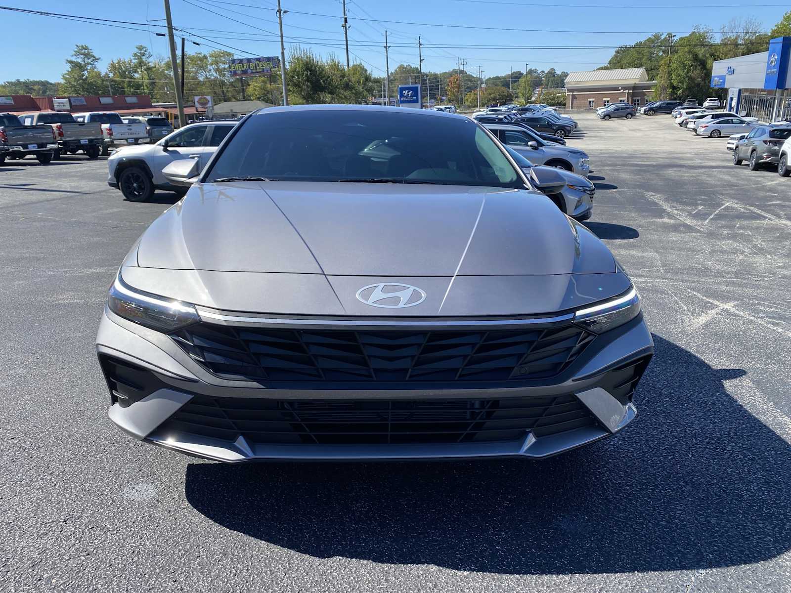 2025 Hyundai Elantra Hybrid Blue photo 3