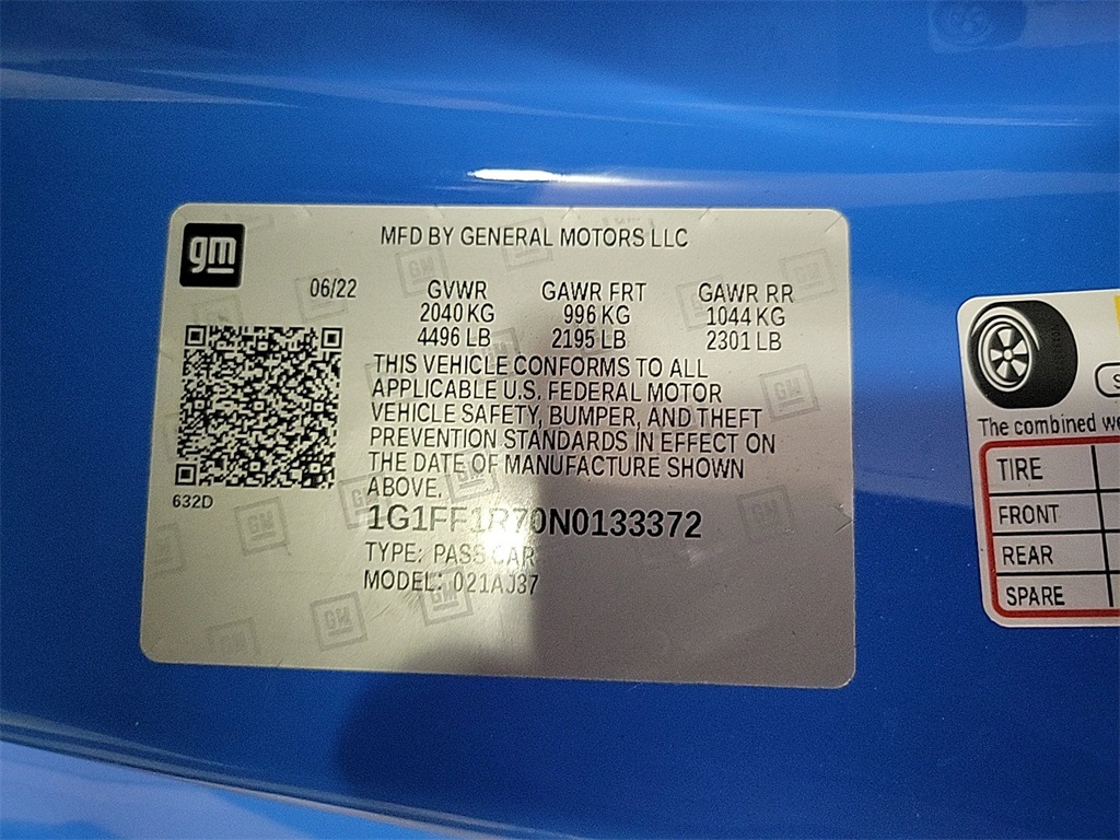 2022 CHEVROLET CAMARO - Image 25