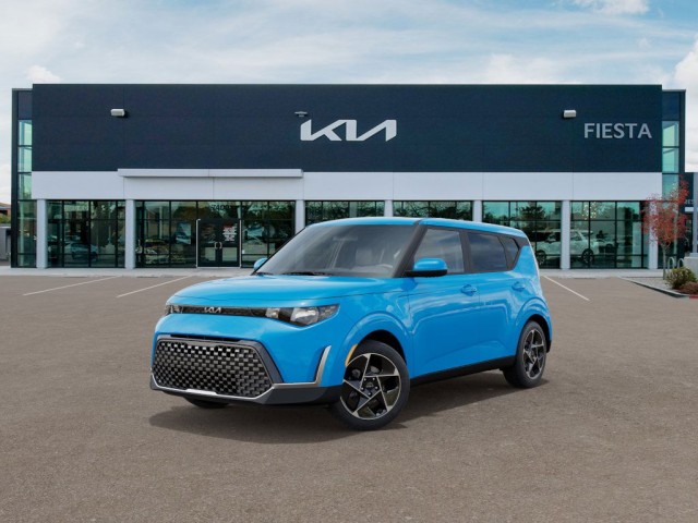 New 2025 Surf Blue Kia EX image 1