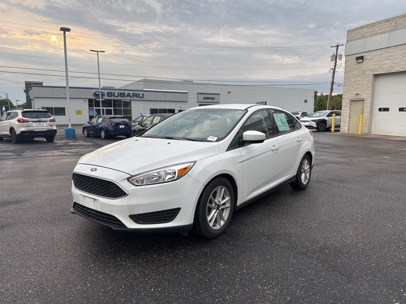 Used 2018 Ford Focus SE with VIN 1FADP3F28JL221715 for sale in Massillon, OH