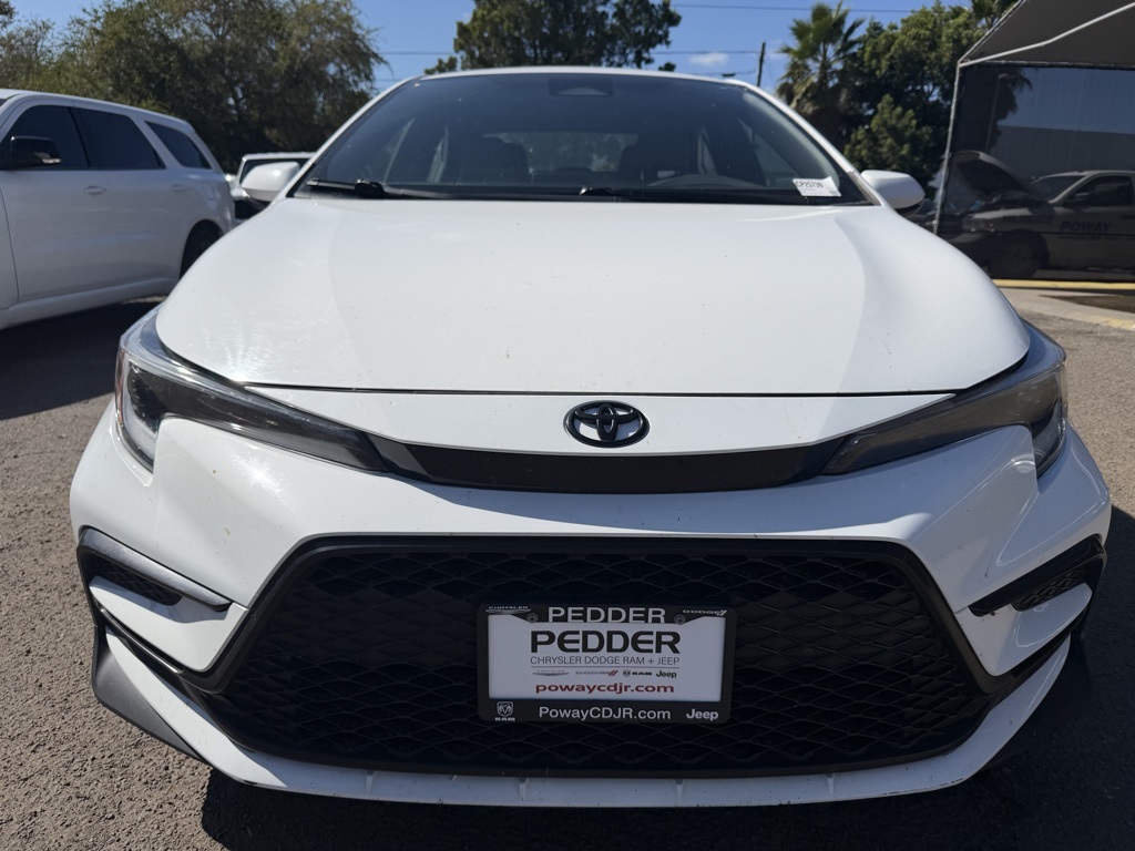 Used 2024 White Toyota SE image 1