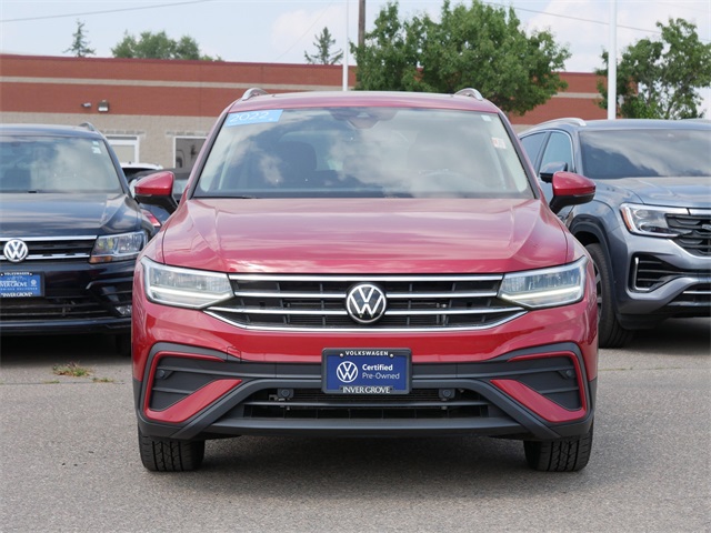 Certified 2022 Volkswagen Tiguan SE with VIN 3VV2B7AX0NM088738 for sale in Inver Grove Heights, Minnesota