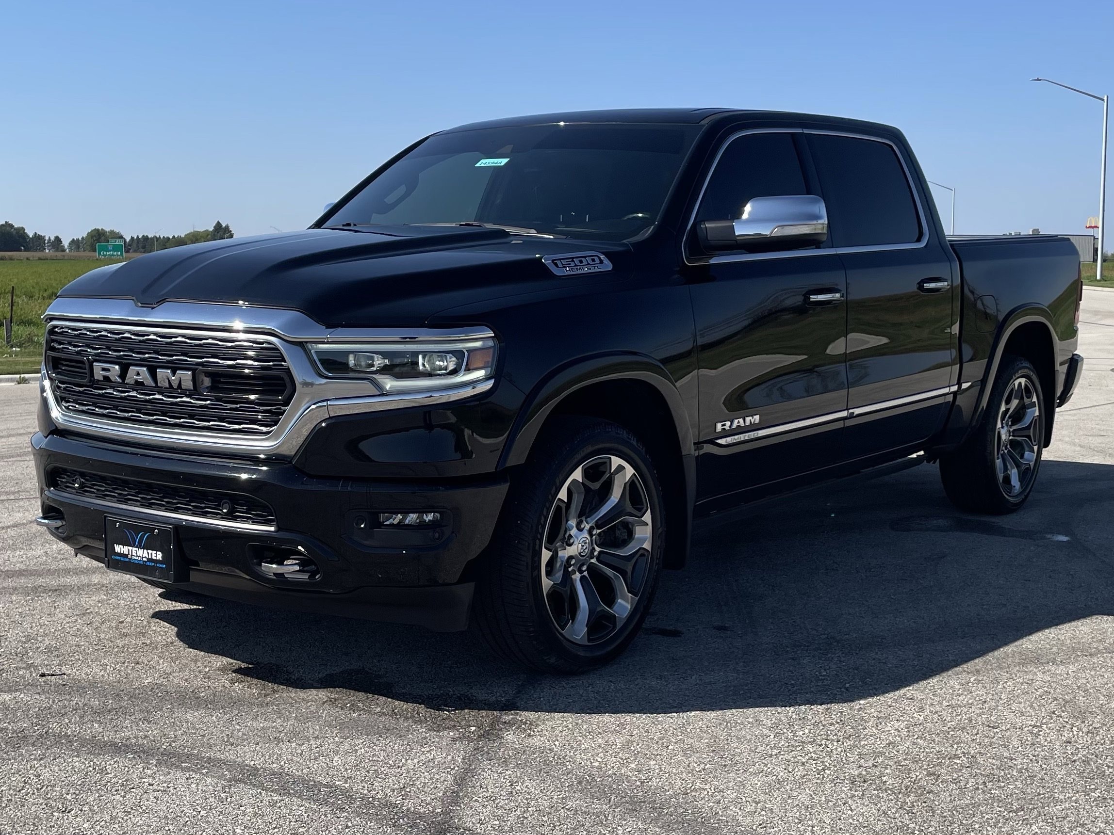 Used 2022 RAM Ram 1500 Limited with VIN 1C6SRFHT1NN188058 for sale in Saint Charles, Minnesota