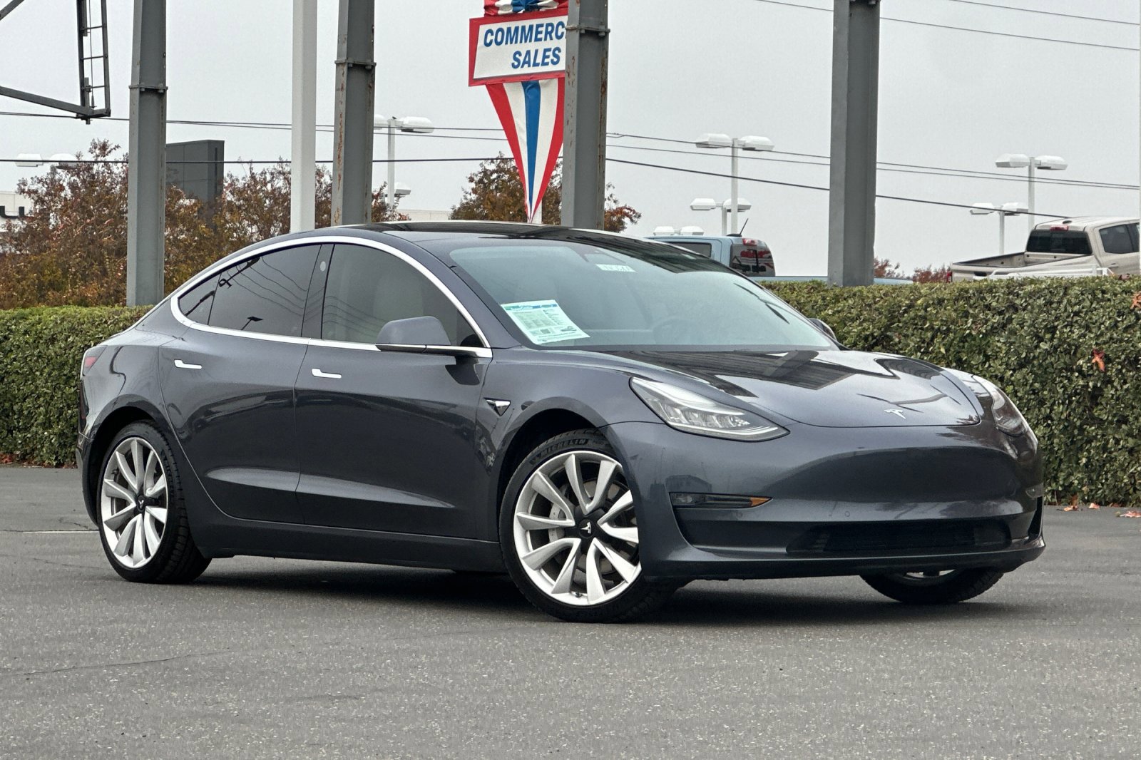 Used 2019 Tesla Model 3 Base with VIN 5YJ3E1EA7KF302332 for sale in Modesto, CA