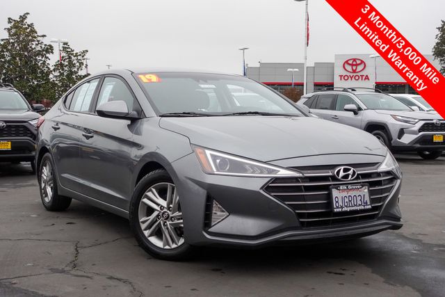 Used 2019 Hyundai Elantra SEL with VIN KMHD84LF8KU812042 for sale in Elk Grove, CA
