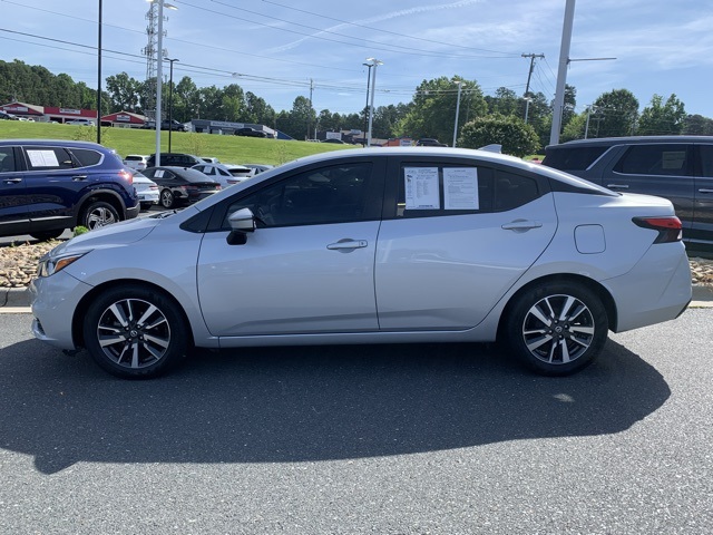 Used 2021 Nissan Versa Sedan SV with VIN 3N1CN8EV8ML862153 for sale in Matthews, NC