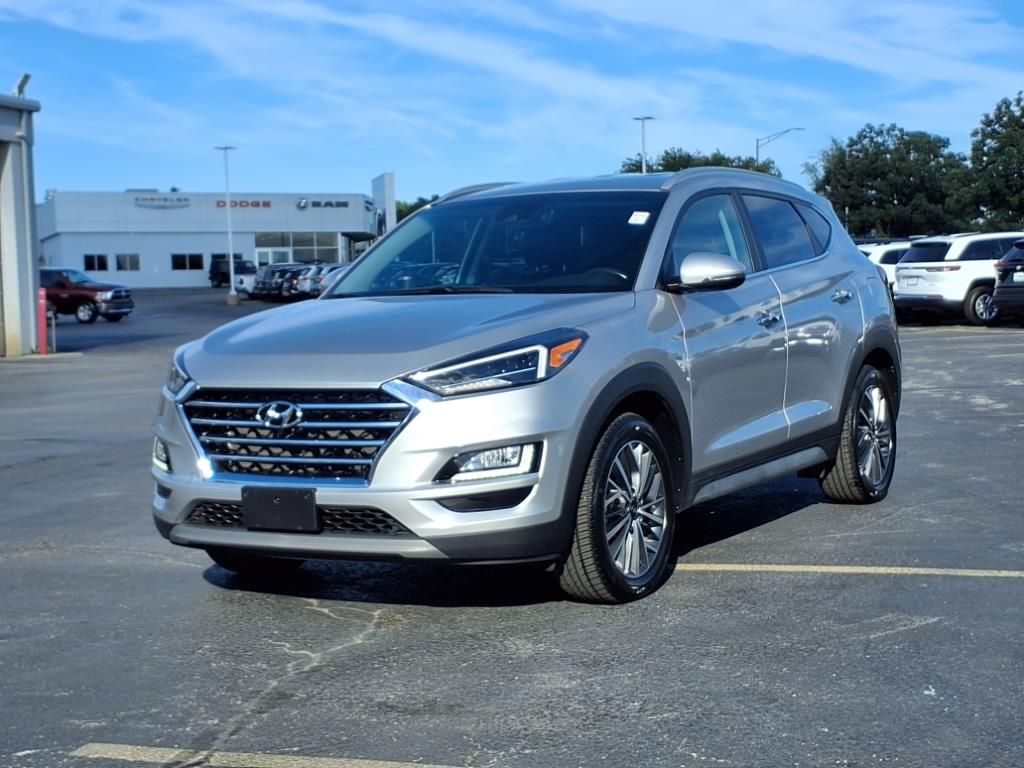 Used 2021 Hyundai Tucson Limited with VIN KM8J33AL6MU371115 for sale in Kansas City