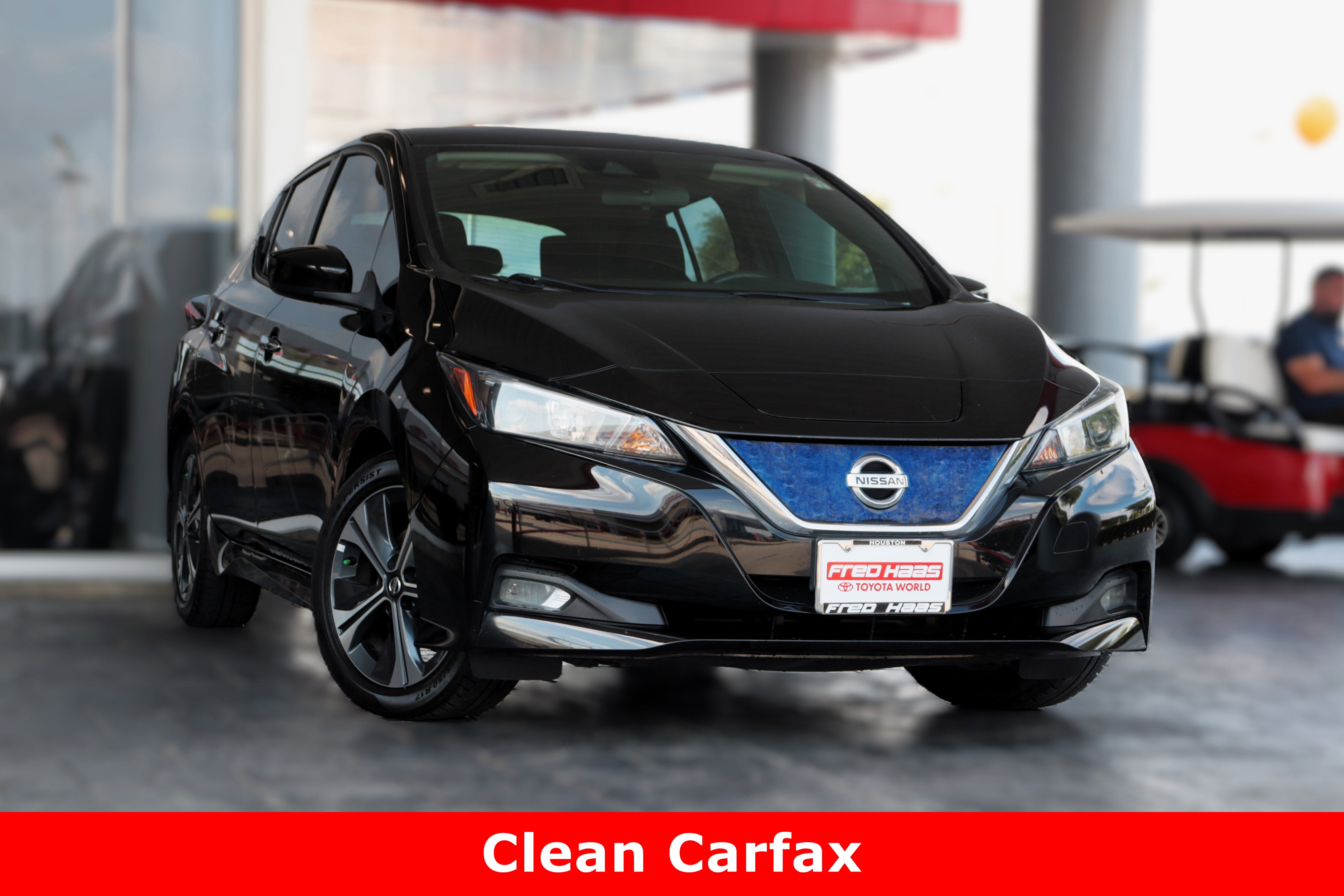 Used 2022 Nissan LEAF SV with VIN 1N4AZ1CV2NC554224 for sale in Spring, TX