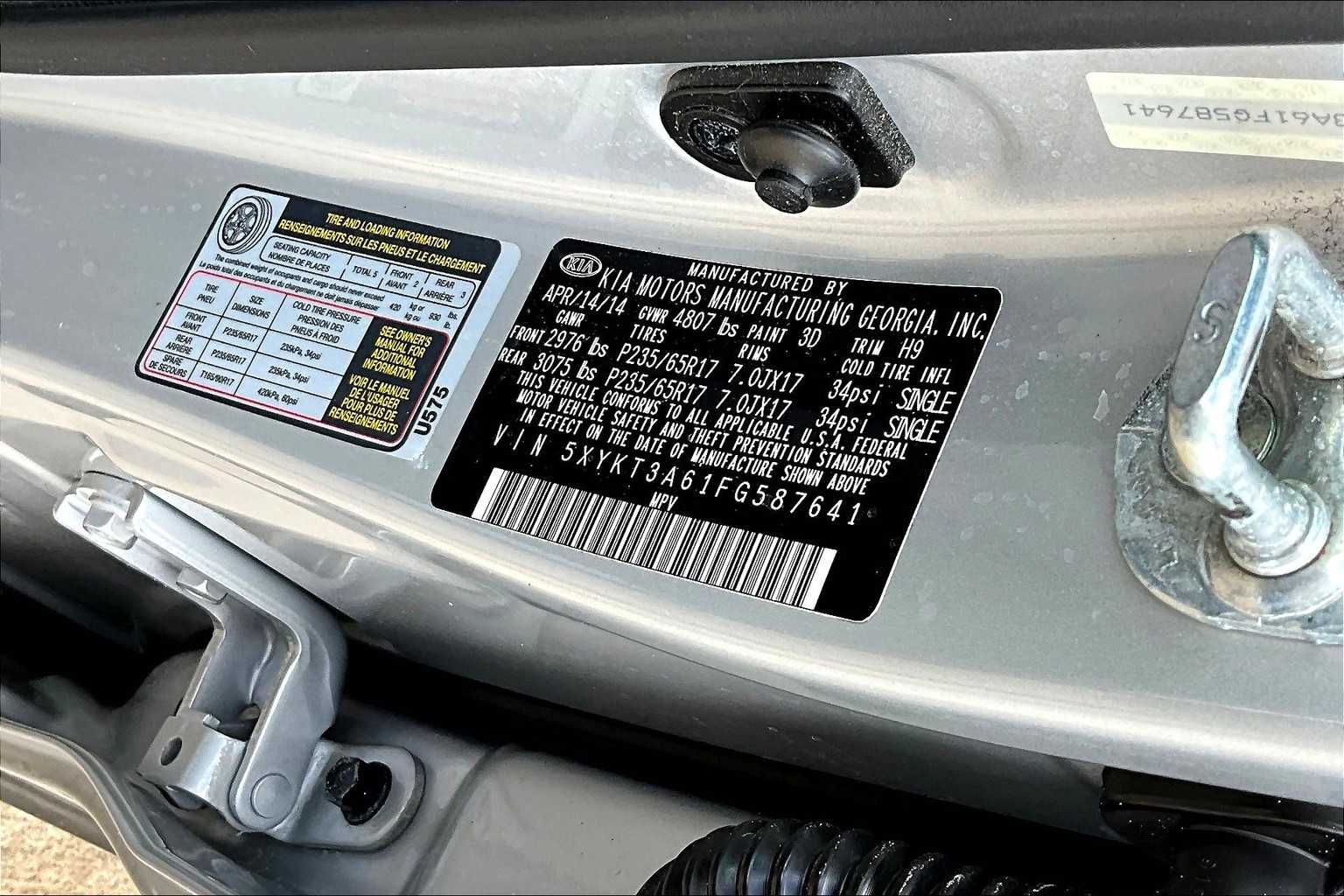 2015 Kia Sorento LX photo 32