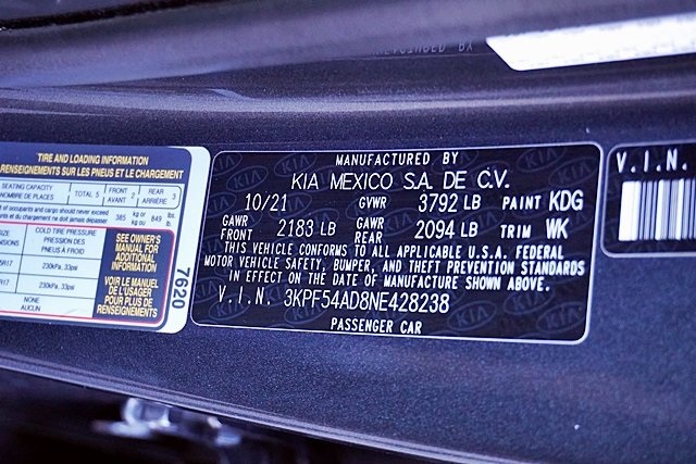 Used 2022 Gray Kia GT-Line image 33